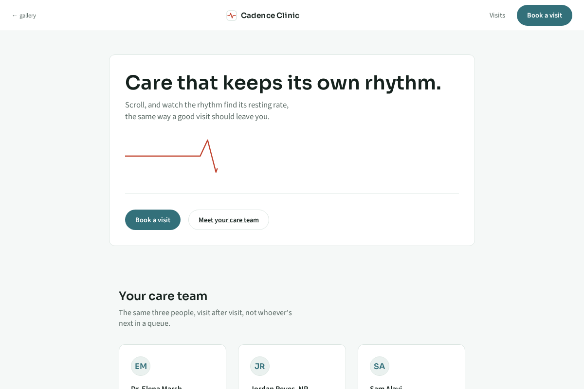 Cadence Clinic preview