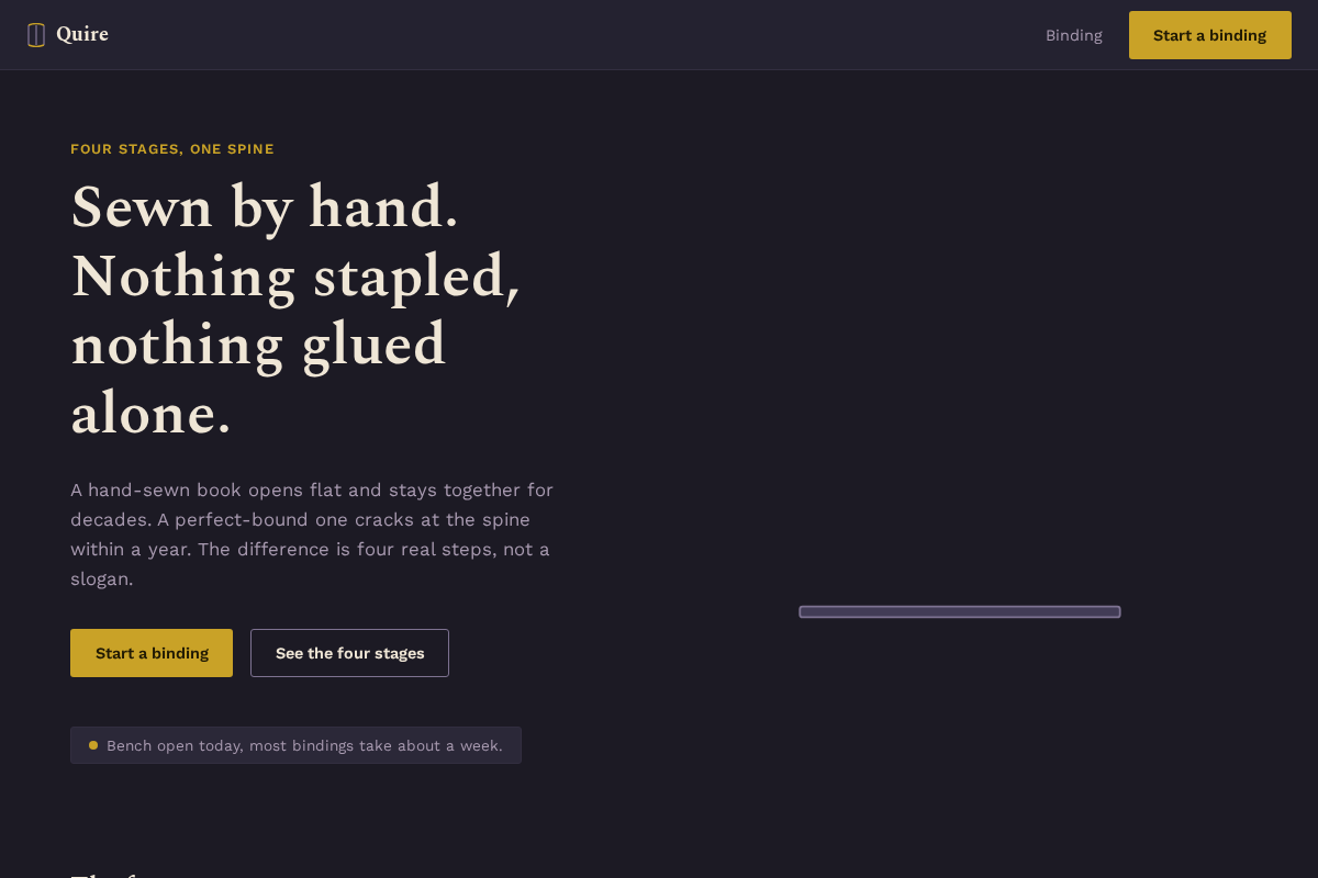 Quire preview